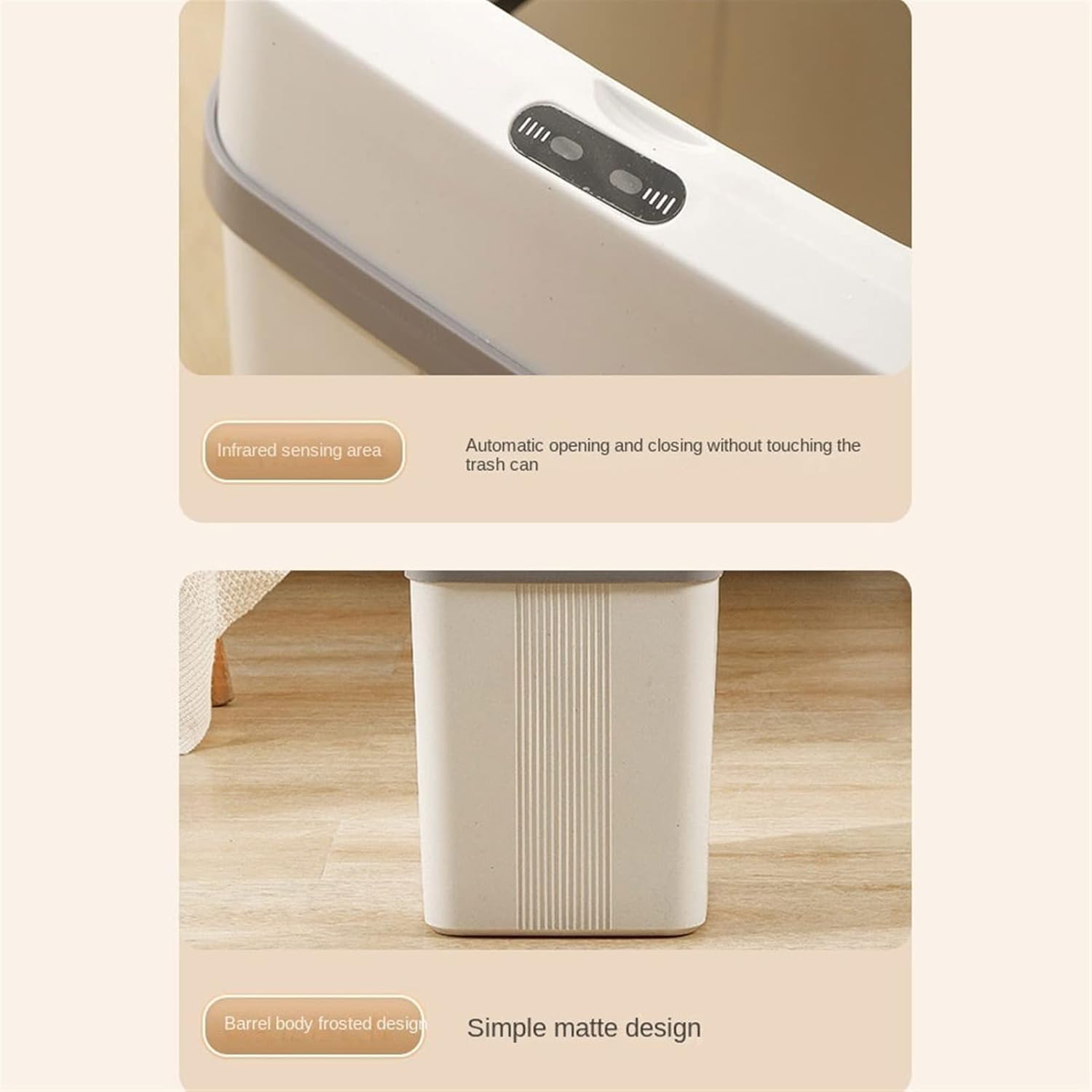 Automatic 12L Motion Sensor Trash Can