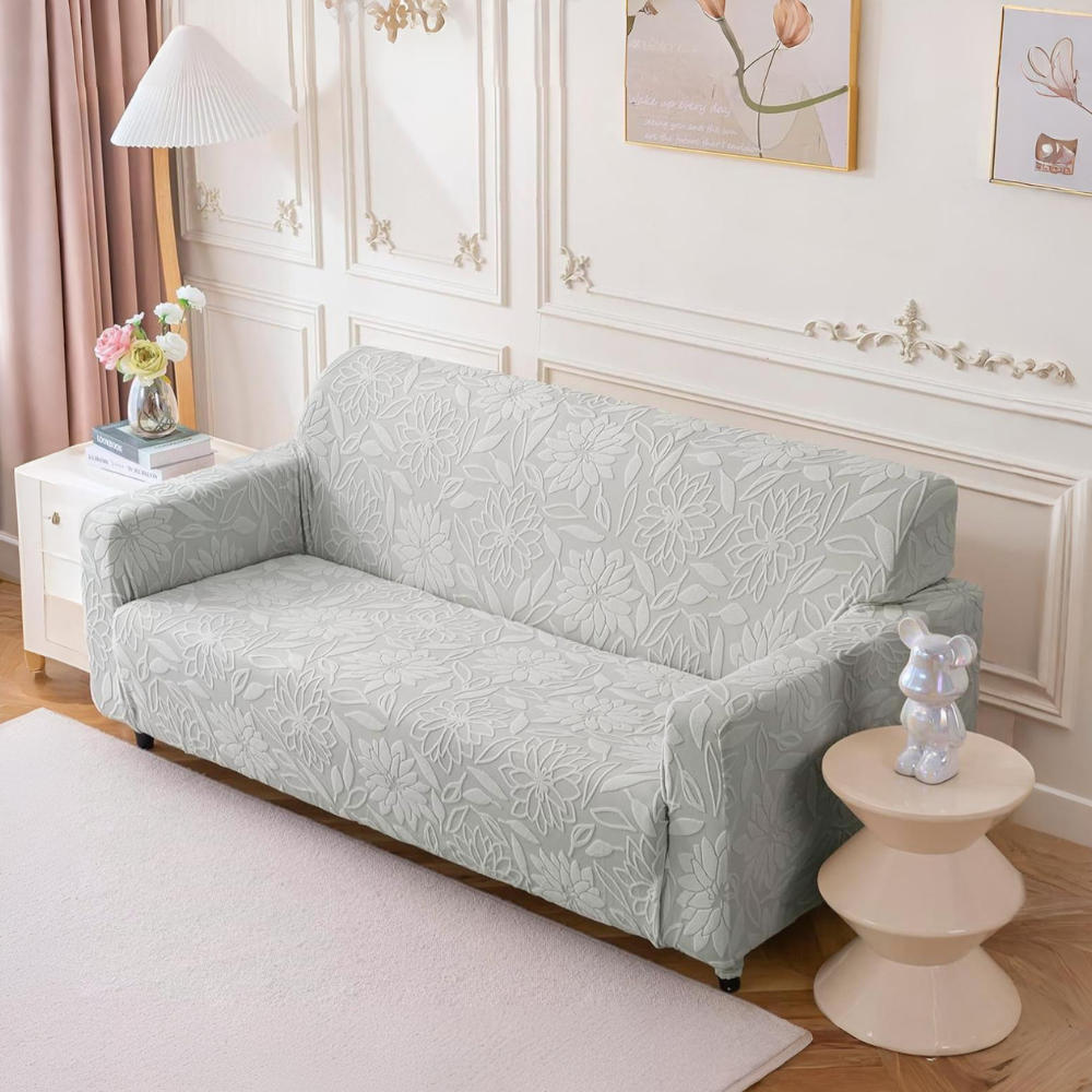 Camellia Jacquard Universal Sofa Slipcover