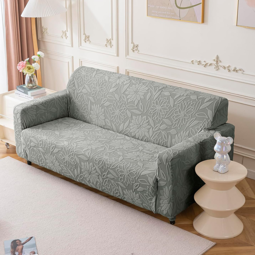 Camellia Jacquard Universal Sofa Slipcover
