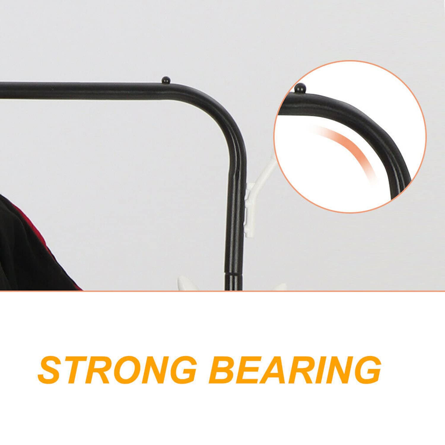 Heavy-Duty Metal Garment Rack
