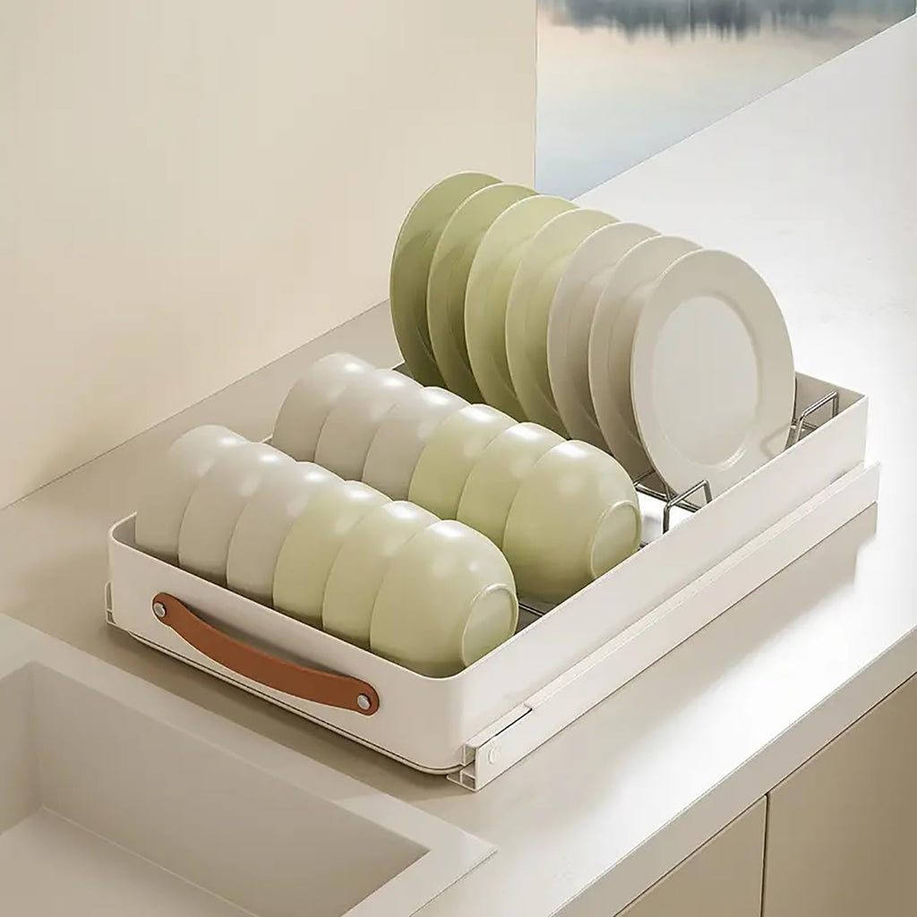 Aesthetic Slide Out Stainless Steel Cabinet