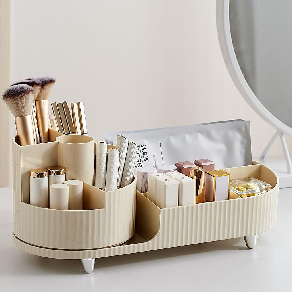360 Rotating Countertop Makeup Organizer