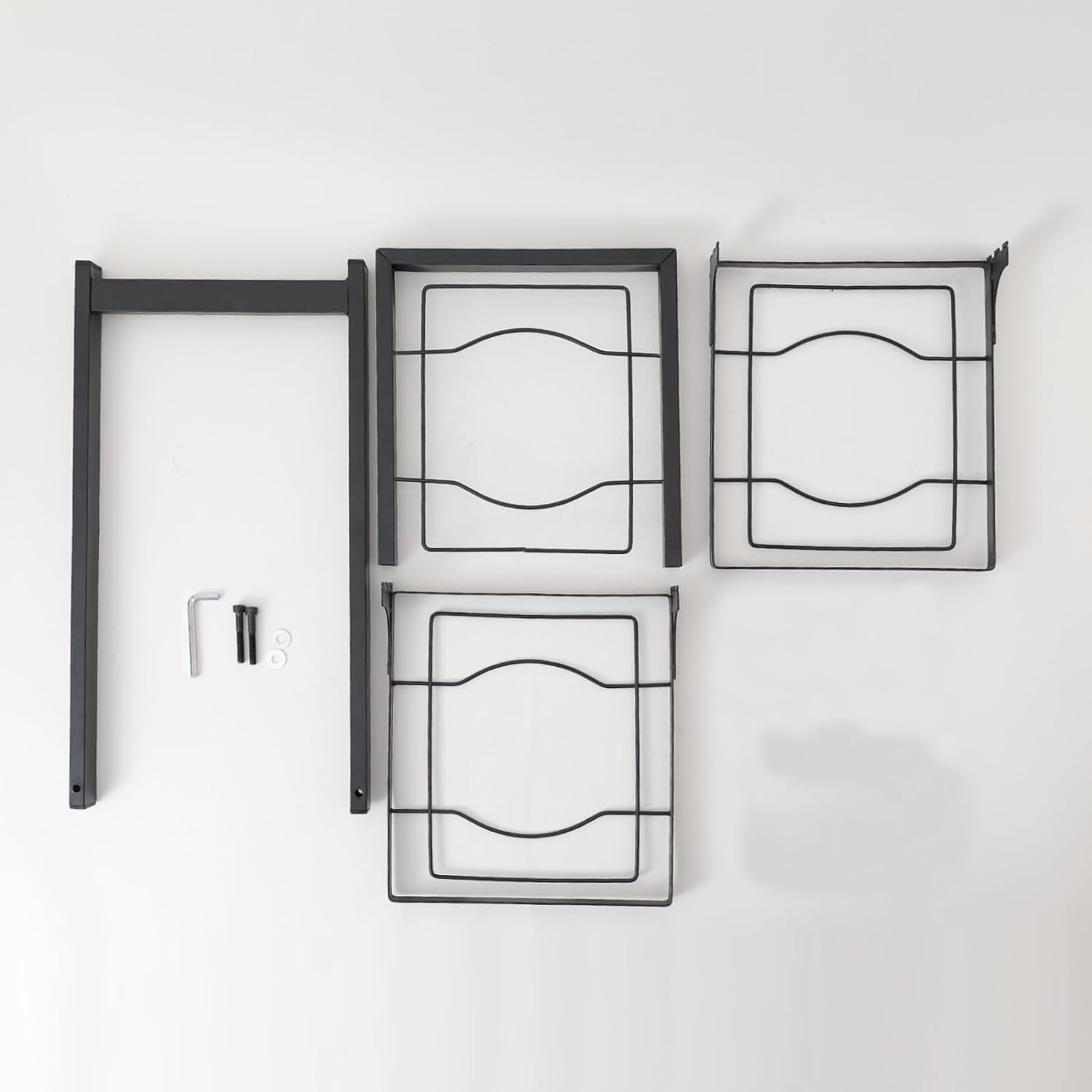 Heavy Duty 4-Layer Pot and Pan Rack