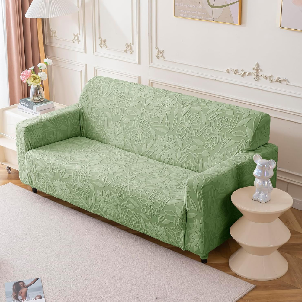 Camellia Jacquard Universal Sofa Slipcover
