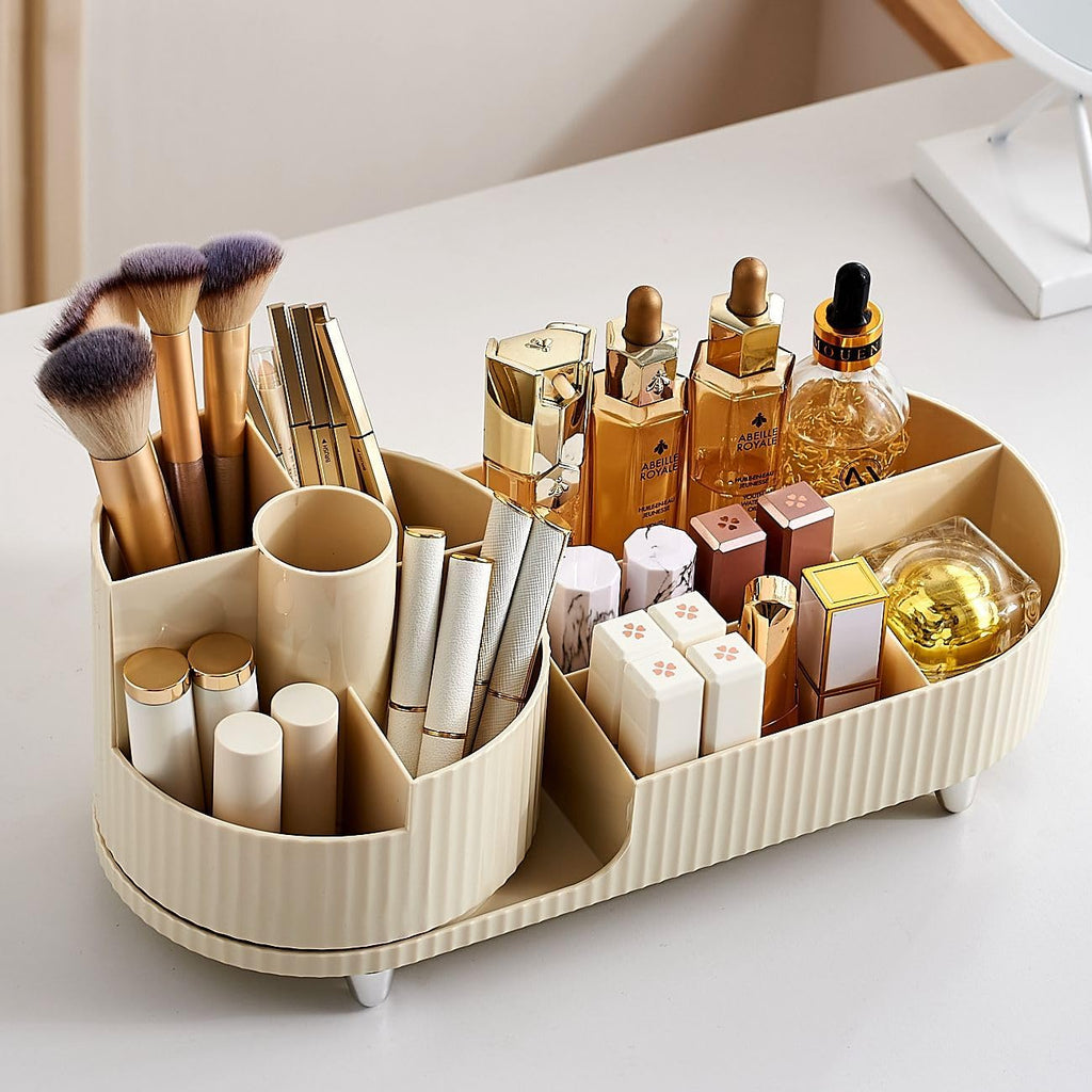 360 Rotating Countertop Makeup Organizer