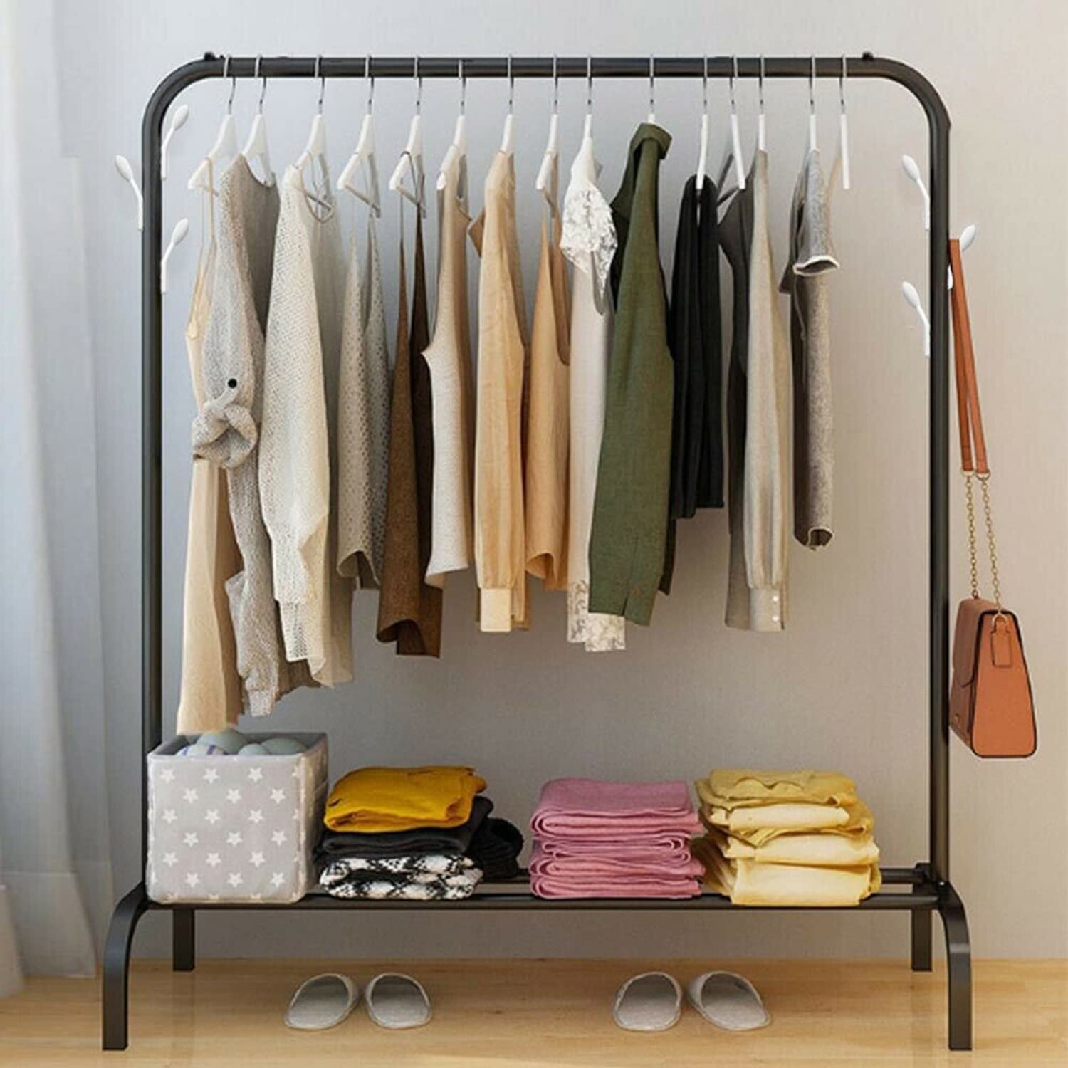 Heavy-Duty Metal Garment Rack