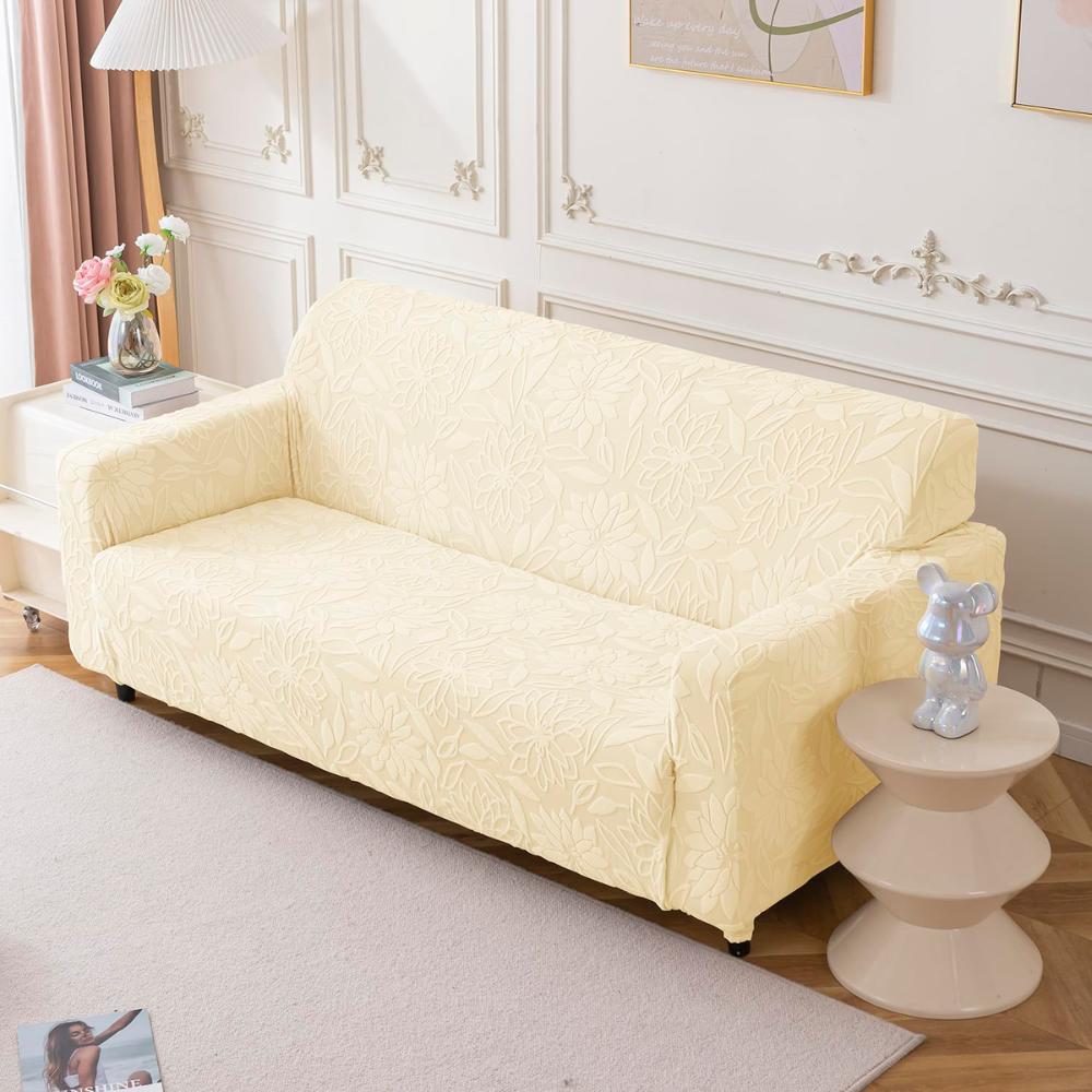 Camellia Jacquard Universal Sofa Slipcover