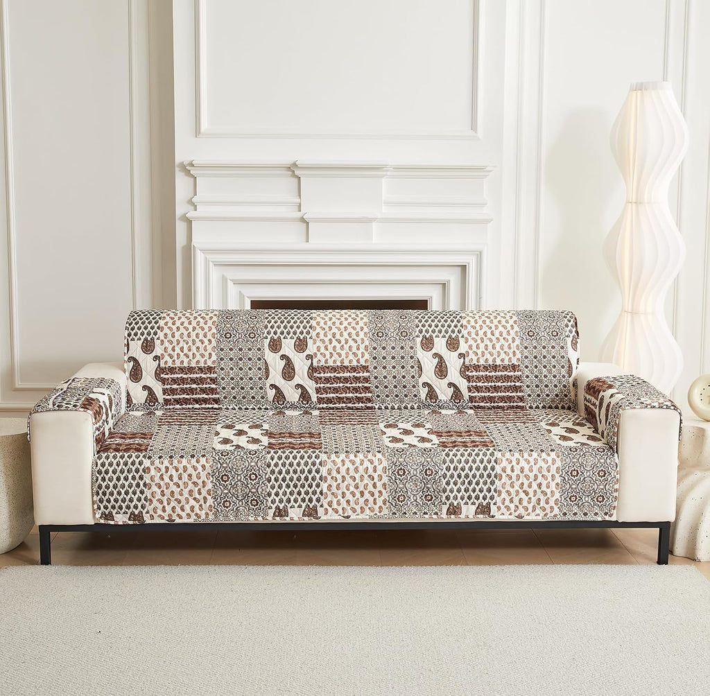 Quilted Anti Slip Water Proof Sofa Protector