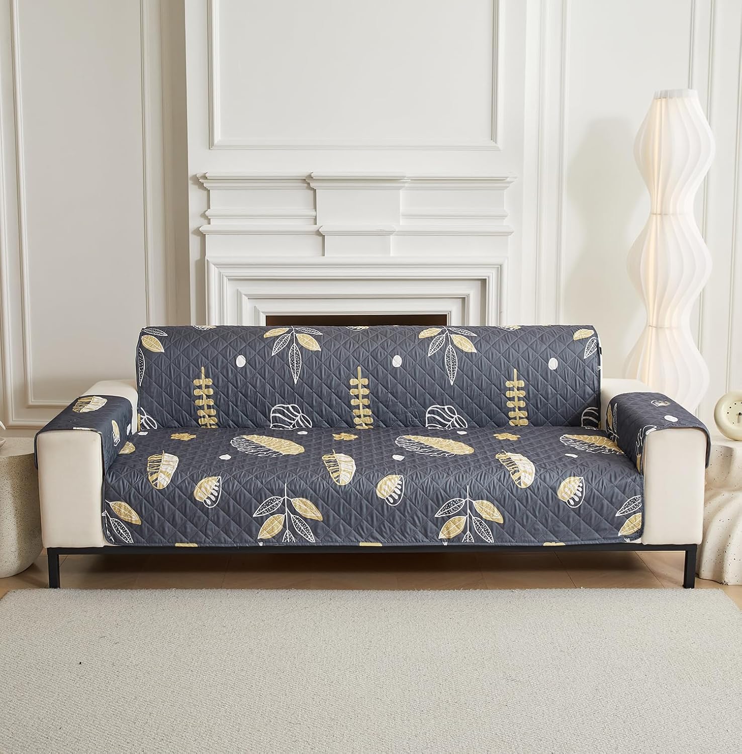 Quilted Anti Slip Water Proof Sofa Protector