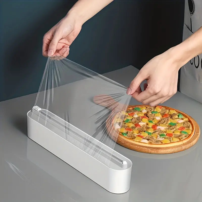 Magnetic Wrap Dispenser with Cutter