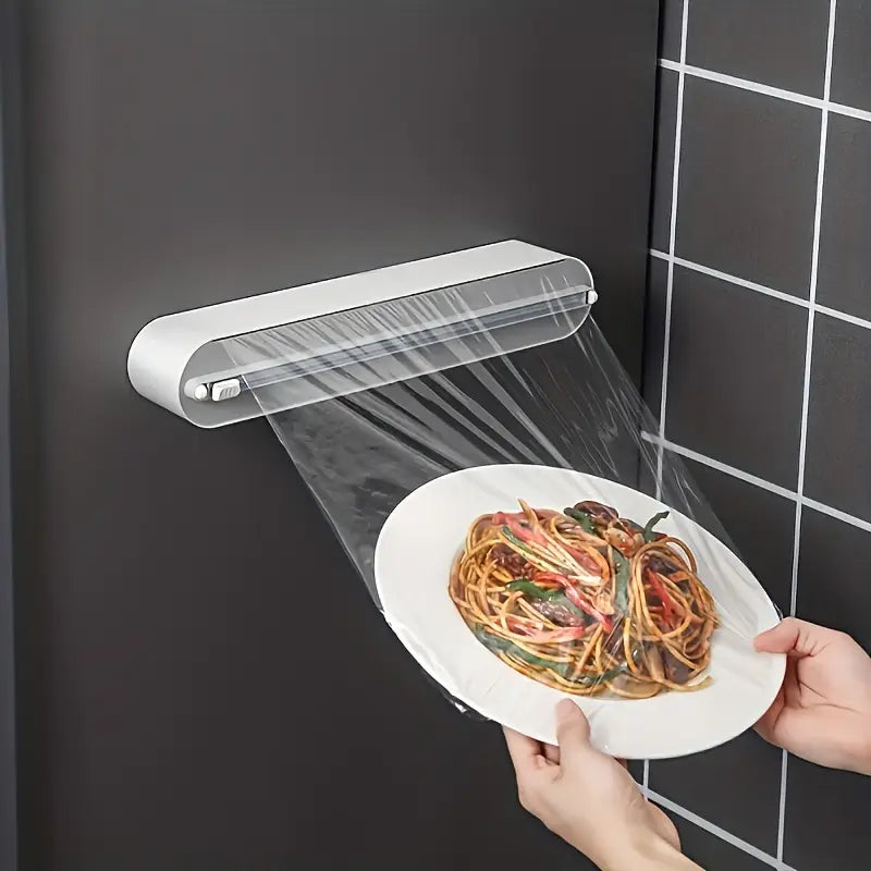 Magnetic Wrap Dispenser with Cutter